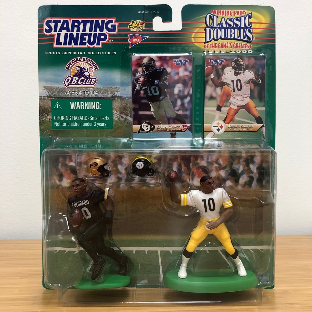 Starting Lineup Kordell Stewart Action Figures Men Multi‎ Classic Doubles 1999